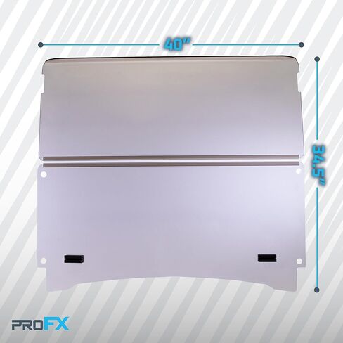 الزجاج الأمامي لعربة الجولف ProFX متوافق مع Yamaha Drive2 | تصميم مصنع قابل للطي بشكل واضح | يناسب موديلات 2017+ Drive2 | صنع في أمريكا in Kuwait
