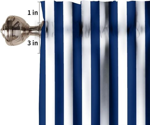 Striped Valance Curtains Window Treatment Kitchen Decor, Classic Vintage Red White Bedroom Living Room Cafe Rod Pocket Short Drapes 1 Panel 54" W x 18" L Inch in Saudi Arabia
