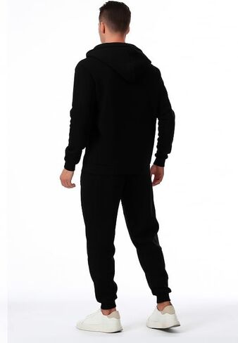 Mens Tracksuits Set Hoodies 2 Peices Sweatsuits for Men Casual Athletic Jogging Suits in Saudi Arabia