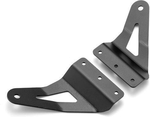 Wsays 50" Curved LED Light Bar Upper Roof Windshield Mounting Brackets Compatible with Jeep Grand Cherokee 1999-2004 in Saudi Arabia