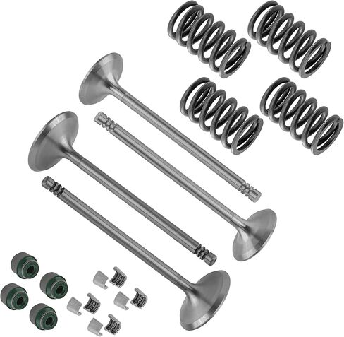 Caltric Exhaust and Intake Valve Kit compatible with Can-Am Bombardier Outlander Max 650 2006-2015 2018-2022 in Saudi Arabia