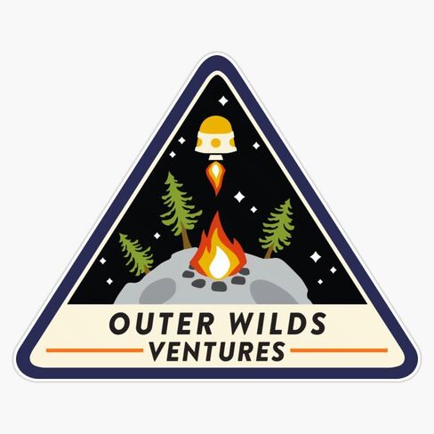 ملصق Vision Graphics Outer Wilds Ventures Patch 5 بوصات مغناطيسي من الفينيل in Saudi Arabia