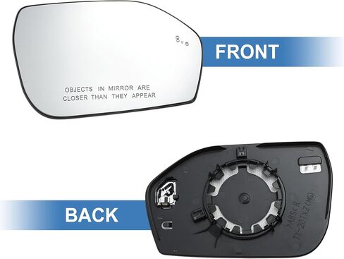 Motoforti Right Passenger Side Heated Mirror Replacement for Ford Explorer 2020 2021 2022 2023 Rear View Mirrors with Blind Spot Replace No.LB5Z17K7070B in Saudi Arabia