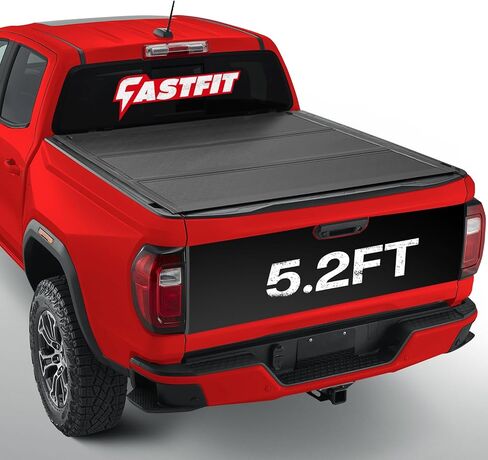 غطاء تونيو صلب ثلاثي الطي من FASTFIT HTL لسيارة 2015-2025 Chevy Colorado/GMC Canyon، سرير شاحنة بطول 5.2 قدم (61.7 بوصة) in Kuwait