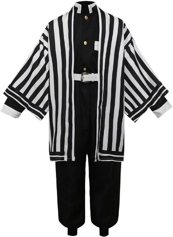 Lmetsky Men Costume Uniform Cosplay Outfit Kimono Suits Set Halloween Female Men in Saudi Arabia