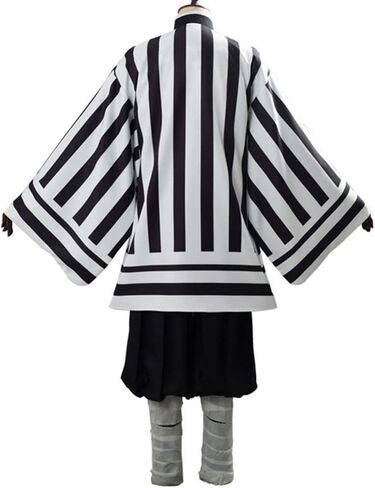 Lmetsky Men Costume Uniform Cosplay Outfit Kimono Suits Set Halloween Female Men in Saudi Arabia