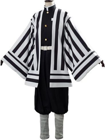 Lmetsky Men Costume Uniform Cosplay Outfit Kimono Suits Set Halloween Female Men in Saudi Arabia