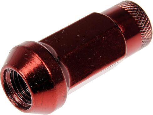 Dorman 713-385E Red Open End Knurled Wheel Nuts Compatible with Select Models, 20 Pack in Saudi Arabia