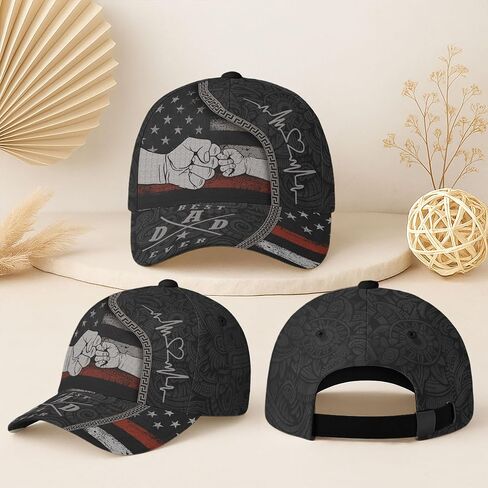 Best Dad Ever Hat, Fist Bump Cap, Dad Hats for Men, Baseball Fathers Day Hat, Daddy Hats Men in Saudi Arabia