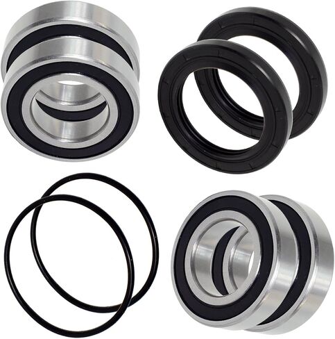 Caltric Rear Swing Arm Ball Bearing Seal Kit Compatible with Suzuki Lt-F400F Eiger 400 4X4 2002-2007 in Saudi Arabia