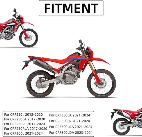 Dirt Bike Rear Axle Blocks Chain Adjuster,CNC Chain Adjuster Tensioner for CRF300L CRF300LA CRF300LR CRF300LRA 21-24/CRF300LDA 23-24/CRF250L 13-20/CRF250LA CRF250RL CRF250RLA 17-20 in Saudi Arabia