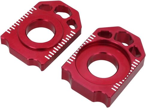 Dirt Bike Rear Axle Blocks Chain Adjuster,CNC Chain Adjuster Tensioner for CRF300L CRF300LA CRF300LR CRF300LRA 21-24/CRF300LDA 23-24/CRF250L 13-20/CRF250LA CRF250RL CRF250RLA 17-20 in Saudi Arabia