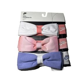 Nike Infant 3-Pack Headband 0-6M (Pink/purple/white, 0-6 months) in Kuwait