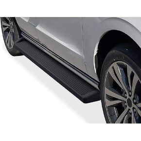 لوحات تشغيل APS (قضبان Nerf ذات خطوات جانبية) متوافقة مع Ford Expedition 2018-2025 (باستثناء طراز Max) (نمط لوحة الجري المطلية بمسحوق أسود) in Kuwait