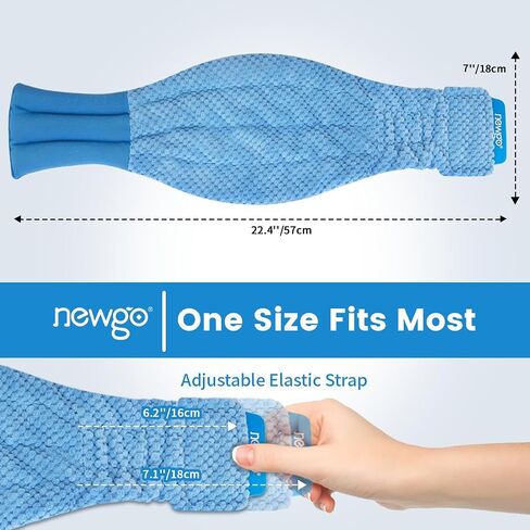 NEWGO Microwave Heating Pad for Knee Arthritis, Muscle and Joint Stiffness, Heated Knee Wrap for Tennis Elbow Pain Relief in Saudi Arabia