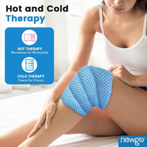 NEWGO Microwave Heating Pad for Knee Arthritis, Muscle and Joint Stiffness, Heated Knee Wrap for Tennis Elbow Pain Relief in Saudi Arabia