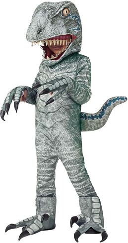 زي بذلة فيلوسيرابتور باللون الأزرق للأطفال الصغار من Spirit Halloween Jurassic World in Saudi Arabia