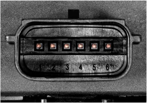HELLA 6PV 935 195-001 Sensor, Accelerator Pedal Position - for Left Hand Drive - 6-Pin - Not for Dual Clutch Transmission in Saudi Arabia