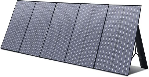 ALLPOWERS Foldable 60W Solar Panel Charger - Waterproof Portable Panel with 18V DC, 60W USB-C and USB-A Outputs for Laptops, Cell Phones, Solar Generators and 12V Batteries in Kuwait