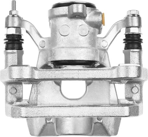 Detroit Axle - 2pc Rear Brake Calipers for 2014-2020 Jeep Cherokee 2015-2017 Chrysler 200 Disc Brake Calipers w/Brackets 2016 2017 Replacement Assembly in Saudi Arabia