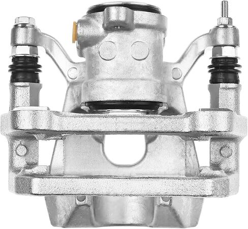Detroit Axle - 2pc Rear Brake Calipers for 2014-2020 Jeep Cherokee 2015-2017 Chrysler 200 Disc Brake Calipers w/Brackets 2016 2017 Replacement Assembly in Saudi Arabia
