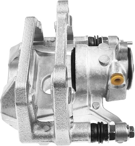 Detroit Axle - 2pc Rear Brake Calipers for 2014-2020 Jeep Cherokee 2015-2017 Chrysler 200 Disc Brake Calipers w/Brackets 2016 2017 Replacement Assembly in Saudi Arabia