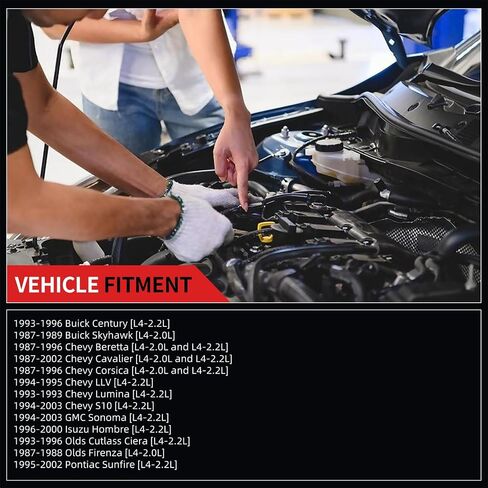 مضخة مياه تناسب Buick Century 93-96، Skyhawk 87-89، Chevy Cavalier 87-02، Beretta/Corsica 87-96، S10/Sonoma 94-03، Olds Cutlass Ciera 93-96، Pontiac Sunfire 95-02 [#AW5032,1301470,131-2168] in Saudi Arabia