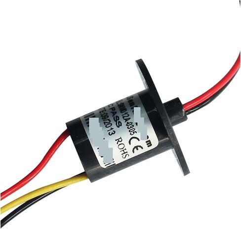 Wind Power Generation Slip Ring 2/3/4 Channel 5A Rotating Table Slip Ring Collector Ring Outer Diameter 12.5mm(2CH 5A X 12.5mm) in Saudi Arabia