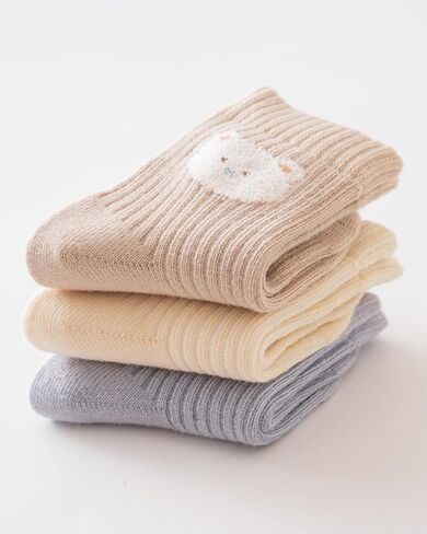 Baby Grip Socks Non Slip Grips Girls Boys Ankle Crew Newborn Infant Toddler Kids Casual Anti Skid Socks in Kuwait