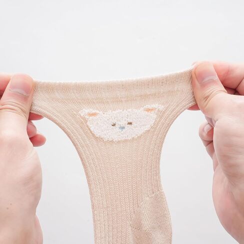 Baby Grip Socks Non Slip Grips Girls Boys Ankle Crew Newborn Infant Toddler Kids Casual Anti Skid Socks in Kuwait