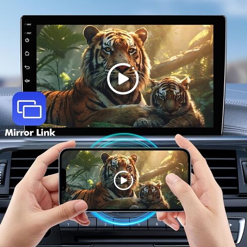 ستيريو سيارة 10.1 بوصة IPS تعمل باللمس Android 12 لسيارة Toyota Camry 2006-2011 مع CarPlay اللاسلكي وAndroid Auto 2+32GB راديو السيارة، دعم GPS، WiFi 6، Bluetooth، 5.4، FM، كاميرا احتياطية، (دليل A / C) in Kuwait