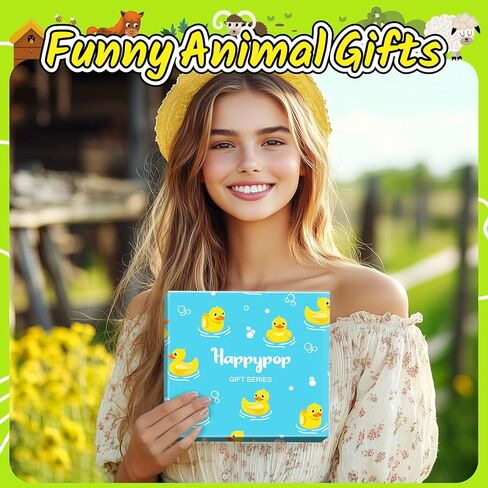 HAPPYPOP Rubber Duck Gifts for Women - Crazy Duck Lady Gifts Cute Rubber Ducky Socks for Teen Girls in Saudi Arabia