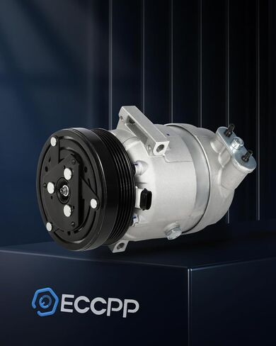 ECCPP ضاغط تيار متردد تبريد قوي مناسب لسيارة شيفروليه أفيو Aveo5 لبونتياك G3 G3 Wave 1.6L 2009 2010 2011 تكييف وضاغط للهواء 5 أخاديد in Saudi Arabia