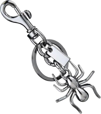 Gothic Spider Keychain for Men Women - Gothic Jewelry purse charms, Unique Bag Charm, Gothic Accessories in Saudi Arabia