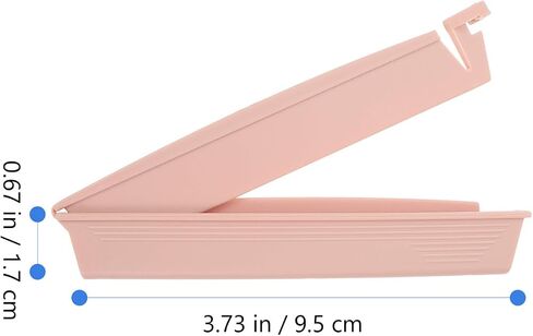 Healifty 10Pcs Ostomy Bag Clip Drainable Pouch Clamp Tail Closure Surefit Leak- Proof Colostomy Sealing Bars Postoperative Care Tools Fistula Accessories in Saudi Arabia