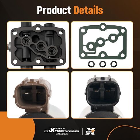maXpeedingrods Transmission Dual Linear Shift Solenoid Gasket Compatible with Honda Accord 1998-2007, for Acura 1998-2003, for Odyssey 1998-2006, for Pilot 2003-2007, 28250-P6H-024 in Saudi Arabia