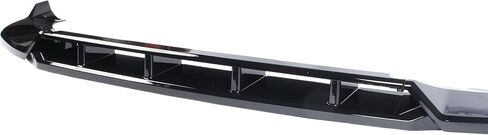ممتص الصدمات الأمامي مناسب لسيارة BMW G01 X3 G02 X4 LCI M40i 2022 2023 2024 2025 (M Sport Bumper فقط)، طقم جسم الذقن الهوائي 4 قطع ملحقات خارجية باللون الأسود اللامع in Saudi Arabia