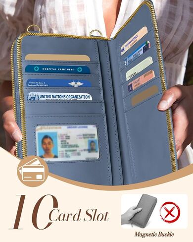 Crossbody Phone Purse for Women - Cute Small Bags Cellphone Wallet RFID Blocking with Strap Zipper and Card Slots in Kuwait