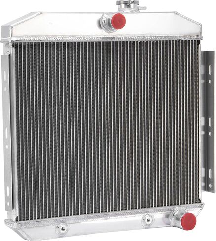 4 Row Core Aluminum Radiator for 1955 1956 1957 Chevy Bel Air Nomad V8 150 210 Series All Aluminum Radiador 55 56 57 for Chevy Radiators Belair in Saudi Arabia