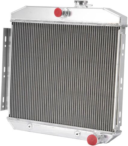 4 Row Core Aluminum Radiator for 1955 1956 1957 Chevy Bel Air Nomad V8 150 210 Series All Aluminum Radiador 55 56 57 for Chevy Radiators Belair in Saudi Arabia