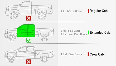 لوحة تشغيل من عجلة إلى عجلة APS مقاس 6 بوصات متوافقة مع Chevy Silverado GMC Sierra 2007-2018 كابينة مزدوجة كابينة ممتدة بطول 6.5 قدم وسرير 2500 3500 2019 (باستثناء 07 Classic) (شريط جانبي بخطوات جانبية من Nerf) in Kuwait