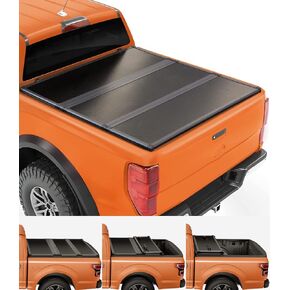 سرير شاحنة بغطاء تونيو ناعم ثلاثي الطي من TIPTOP لسرير 2019-2025 Ranger بطول 5 أقدام (61 بوصة) | TPX3 | in Kuwait