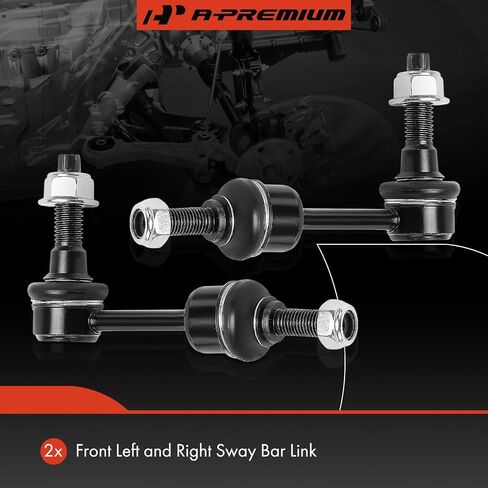 A-Premium 2 x Front Sway Bar Links Stabilizer Bar Links, Compatible with Ford F-150 F150 2004-2005, RWD, TO 11/29/04 in Saudi Arabia