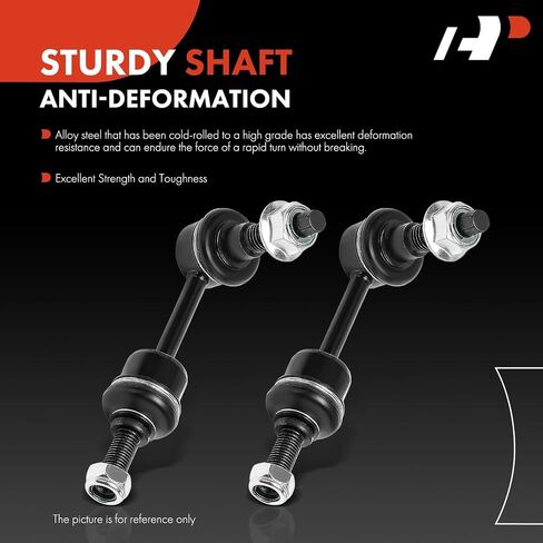 A-Premium 2 x Front Sway Bar Links Stabilizer Bar Links, Compatible with Ford F-150 F150 2004-2005, RWD, TO 11/29/04 in Saudi Arabia