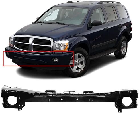 FitParts متوافق مع غطاء المصد الأمامي دودج دورانجو 2004-2006. جديد، محكم. SLT Adventurer SXT Limited ST، مع فتحات مصابيح الضباب CH1070811 55077564AD in Saudi Arabia