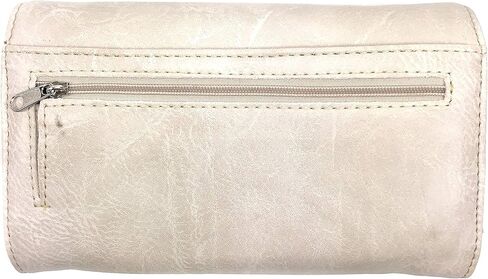 Zelris Floral Poppy Cross Western Women Crossbody Wrist Trifold Wallet in Kuwait