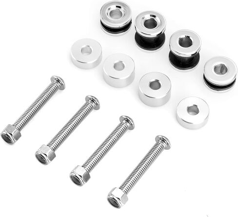 Wsays Docking Hardware Kit for Sissy Bar Luggage Rack Compatible with Harley Softail FLSTC, FXSTS, FXSTC, FXST, FLSTN and FXSTB 1984-2017, Fit Sportster XL883 1200 1994-2022 in Saudi Arabia