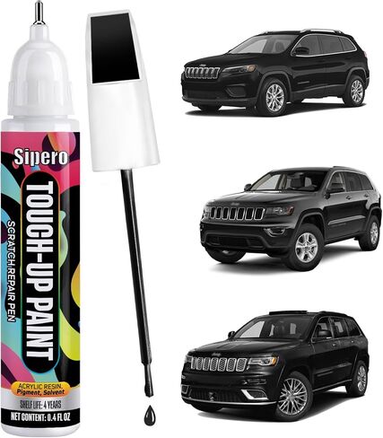 Firecracker Red (PRC/MRC) لقلم طلاء Jeep Touch Up - تطابق تام مع OEM لإصلاح الرقائق والنكات - متوافق مع Wrangler، Grand Cherokee، Renegade in Kuwait