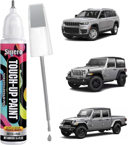 Firecracker Red (PRC/MRC) لقلم طلاء Jeep Touch Up - تطابق تام مع OEM لإصلاح الرقائق والنكات - متوافق مع Wrangler، Grand Cherokee، Renegade in Kuwait