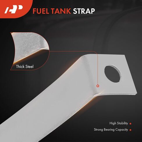 A-Premium Set of 2PCS Fuel Tank Straps Compatible with Chevrolet Malibu 1973-1977, Chevelle, Monte Carlo & Buick Regal, Century & Oldsmobile Cutlass, Cutlass Supreme & Pontiac Grand LeMans, LeMans in Saudi Arabia